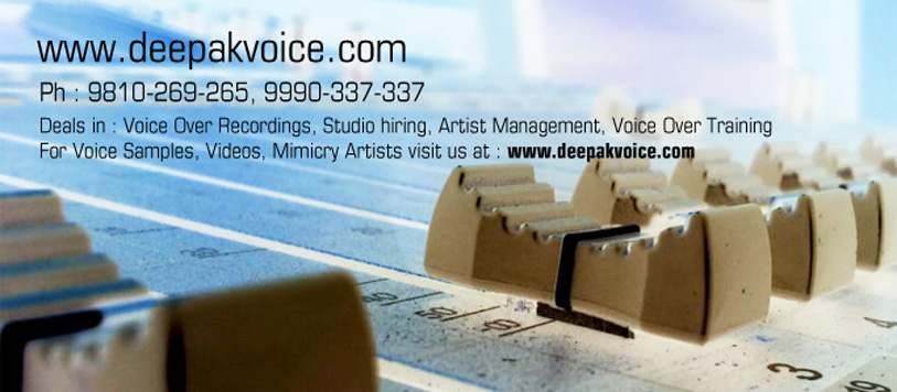 sound recording studio in delhi, Voice Over recording Sound studio & voice over artist available in delhi all languages, Male, Female, Kids